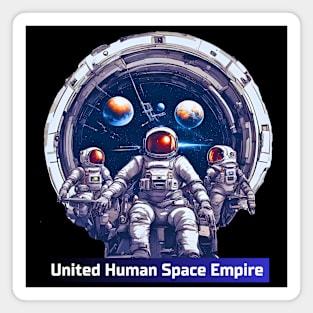 United Human Space Empire Magnet